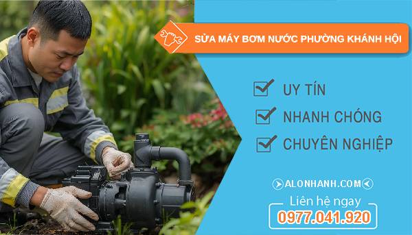 sửa máy bơm nước phường khánh hội giá rẻ