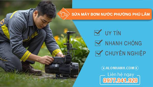 sửa máy bơm nước phường phú lâm giá rẻ