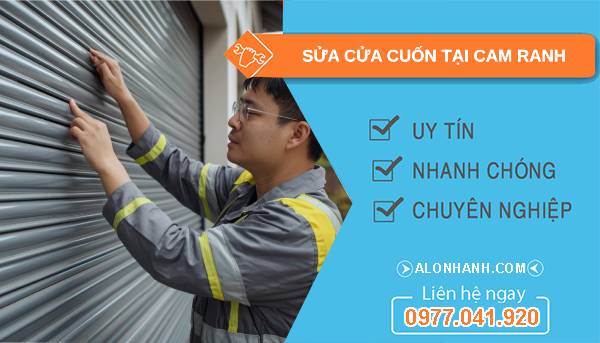 thợ sửa cửa cuốn tại cam ranh