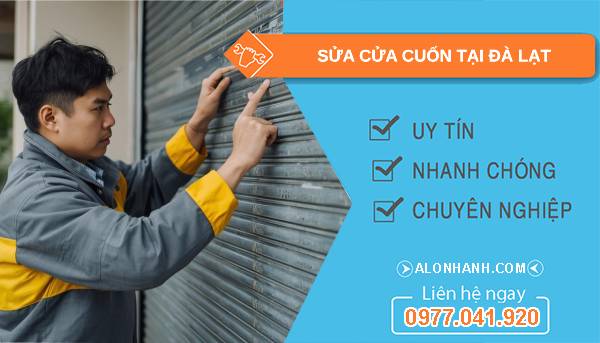thợ sửa cửa cuốn tại đà lạt giá rẻ