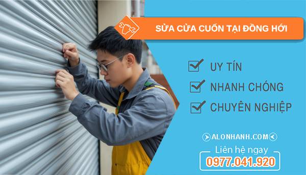 thợ sửa cửa cuốn tại đồng hới giá rẻ