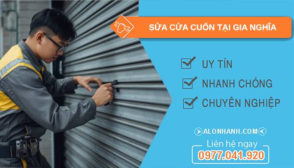 thợ sửa cửa cuốn tại gia nghĩa uy tín