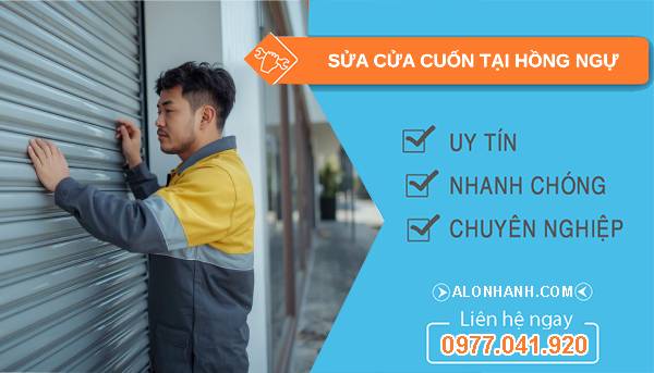 thợ sửa cửa cuốn tại hồng ngự uy tín
