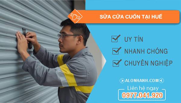 thợ sửa cửa cuốn tại huế giá rẻ