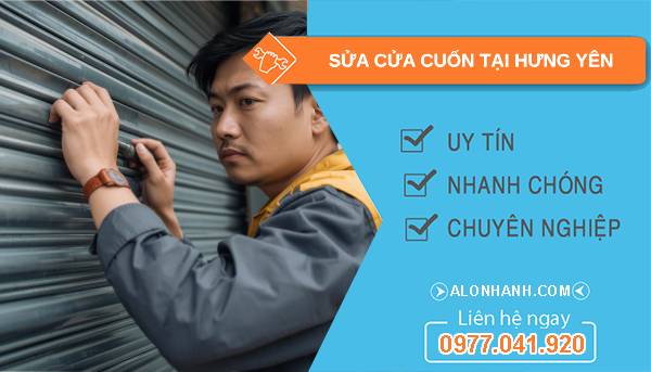 thợ sửa cửa cuốn tại hưng yên giá rẻ