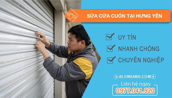 thợ sửa cửa cuốn tại hưng yên uy tín