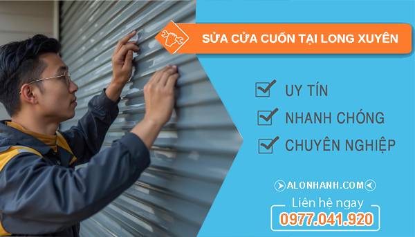 thợ sửa cửa cuốn tại long xuyên uy tín