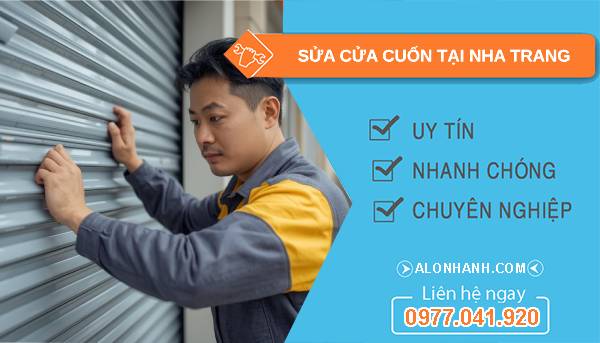 thợ sửa cửa cuốn tại nha trang