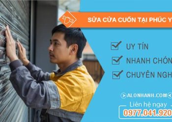 thợ sửa cửa cuốn tại phúc yên