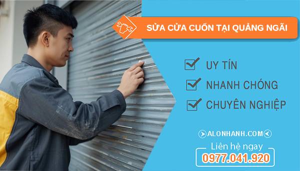 thợ sửa cửa cuốn tại quảng ngãi giá rẻ