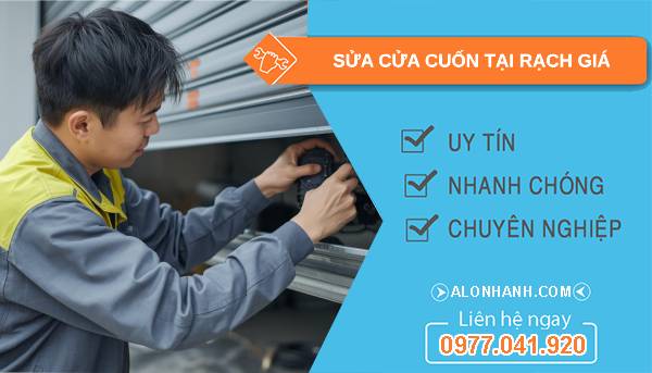 thợ sửa cửa cuốn tại rạch giá