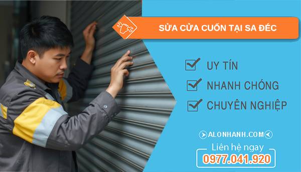 thợ sửa cửa cuốn tại sa đéc giá rẻ
