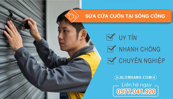 thợ sửa cửa cuốn tại sông công