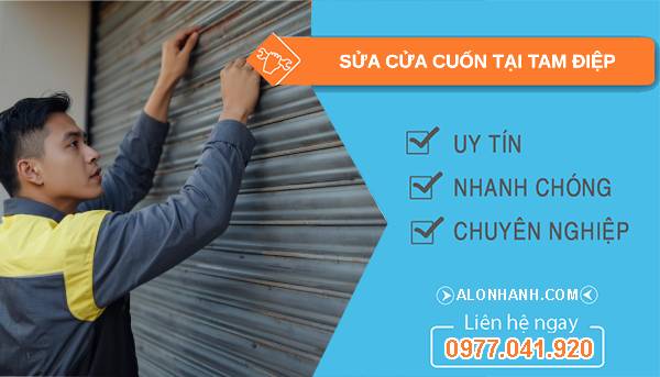 thợ sửa cửa cuốn tại tam điệp giá rẻ