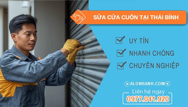 thợ sửa cửa cuốn tại thái bình giá rẻ
