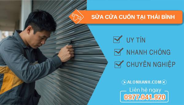 thợ sửa cửa cuốn tại thái bình uy tín