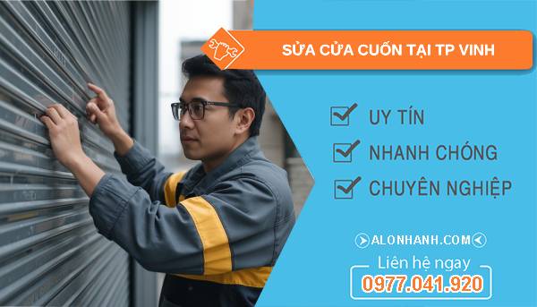 thợ sửa cửa cuốn tại tp vinh giá rẻ