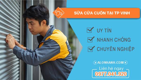 thợ sửa cửa cuốn tại tp vinh