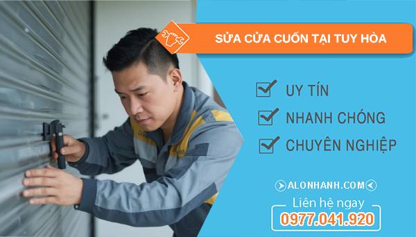 thợ sửa cửa cuốn tại tuy hòa uy tín