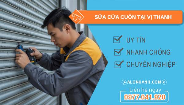 thợ sửa cửa cuốn tại vị thanh