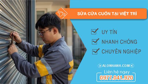 thợ sửa cửa cuốn tại việt trì giá rẻ