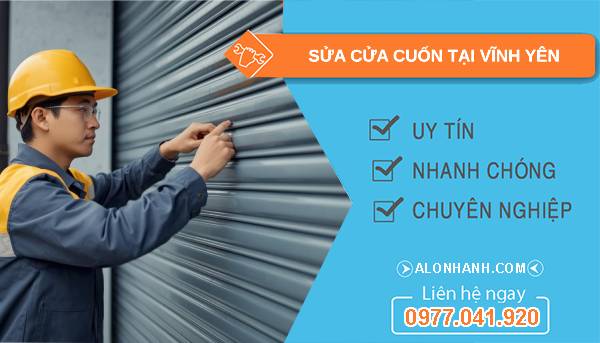 thợ sửa cửa cuốn tại vĩnh yên uy tín