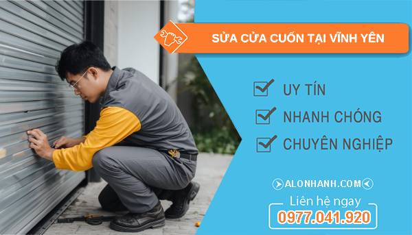 thợ sửa cửa cuốn tại vĩnh yên