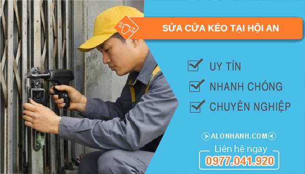 thợ sửa cửa kéo tại hội an