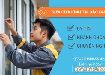 thợ sửa cửa kính tại bắc giang