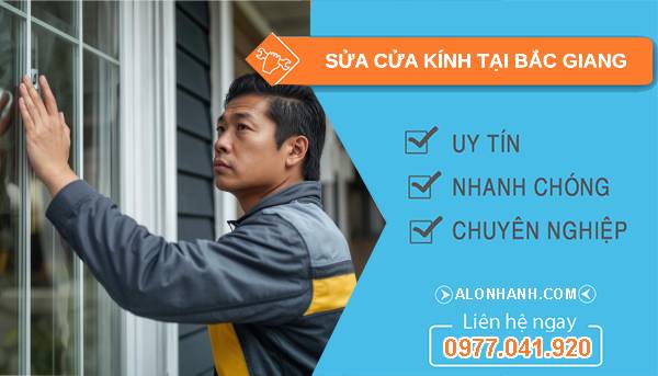 thợ sửa cửa kính tại bắc giang uy tín