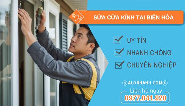 thợ sửa cửa kính tại biên hòa