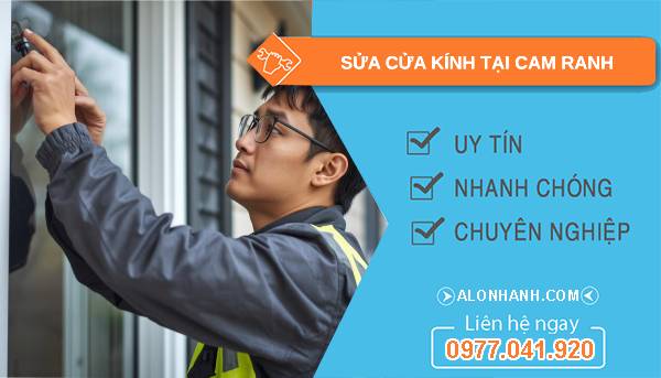 thợ sửa cửa kính tại cam ranh giá rẻ