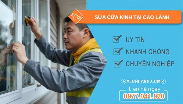 thợ sửa cửa kính tại cao lãnh