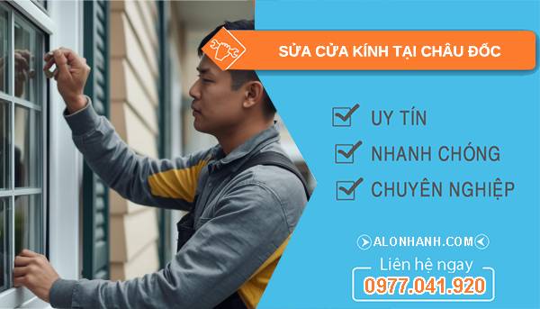 thợ sửa cửa kính tại châu đốc giá rẻ