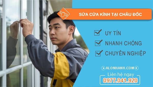 thợ sửa cửa kính tại châu đốc