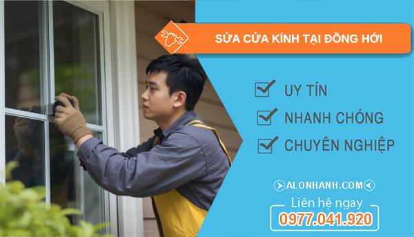 thợ sửa cửa kính tại đồng hới