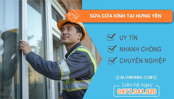 thợ sửa cửa kính tại hưng yên