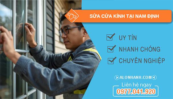 thợ sửa cửa kính tại nam định uy tín