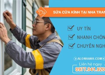 thợ sửa cửa kính tại nha trang