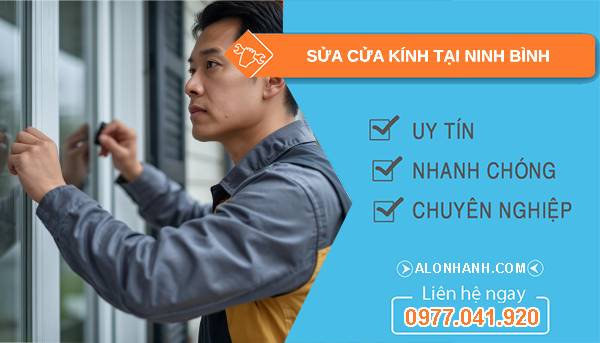 thợ sửa cửa kính tại ninh bình giá rẻ