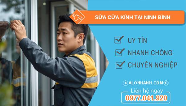 thợ sửa cửa kính tại ninh bình