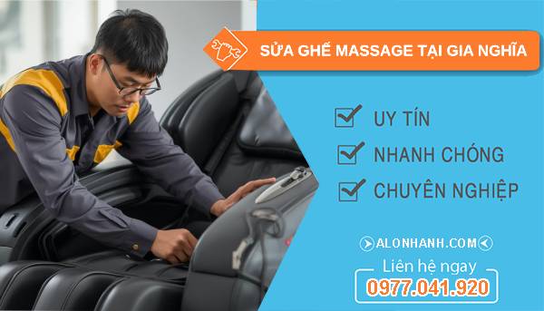 thợ sửa ghế massage tại gia nghĩa uy tín