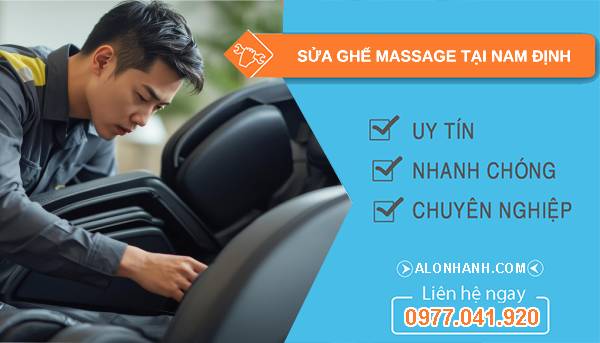 thợ sửa ghế massage tại nam định giá rẻ
