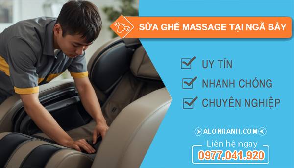 thợ sửa ghế massage tại ngã bảy giá rẻ