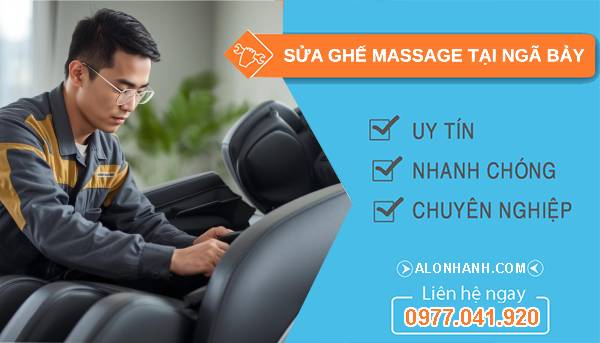  thợ sửa ghế massage tại ngã bảy