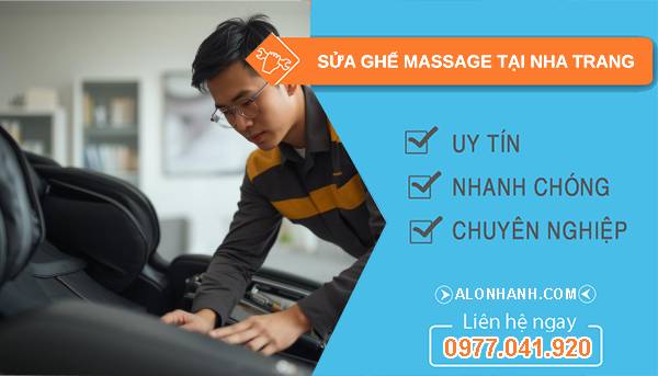 thợ sửa ghế massage tại nha trang uy tín