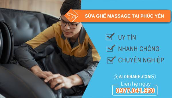 thợ sửa ghế massage tại phúc yên uy tín