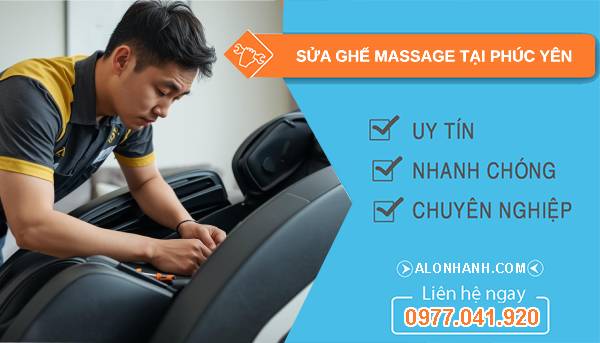 thợ sửa ghế massage tại phúc yên