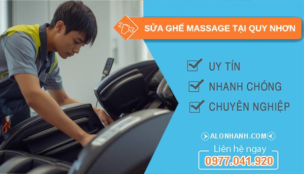 thợ sửa ghế massage tại quy nhơn giá rẻ