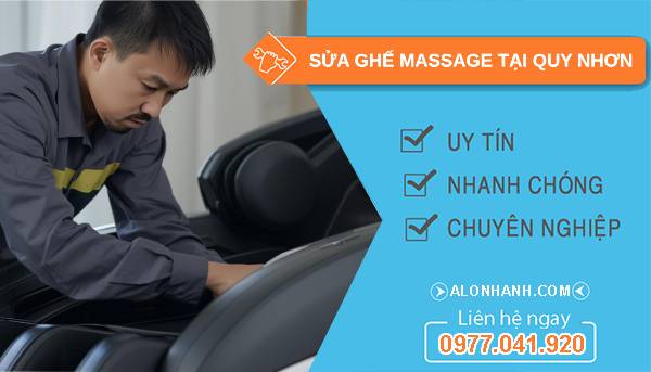 thợ sửa ghế massage tại quy nhơn uy tín
